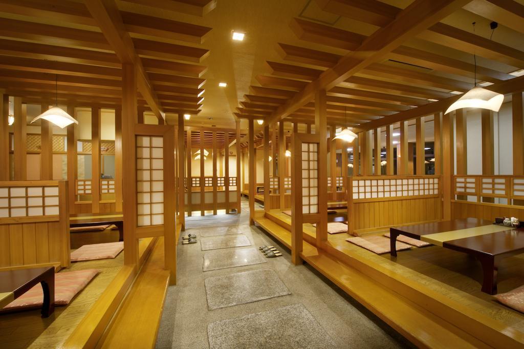 Akita Onsen Plaza Hotel Esterno foto